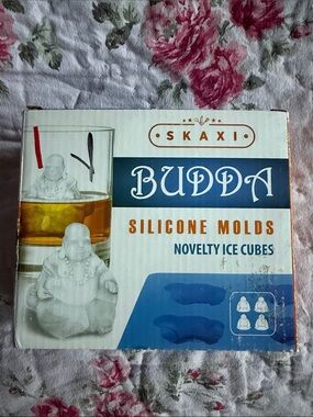 Buddha Silicone Ice Cube Molds - White